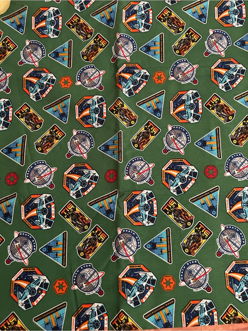 licensed Camelot cotton Fabrics, print Star Wars, 44”x2 meter